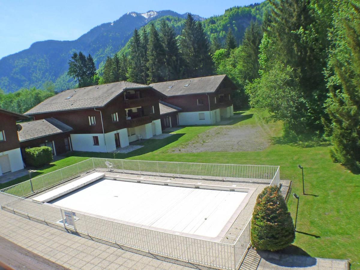 Appartement Confortable Avec Piscines, Terrasse Et Parking A Samoens - Fr-1-629-100 Exterior foto